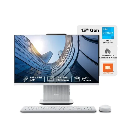 Image of Lenovo IdeaCentre AIO Intel Core i3-1315U 24\' FHD IPS (8GB RAM/512GB SSD/Win11/Microsoft 365 Basic + Office Home 2024/W