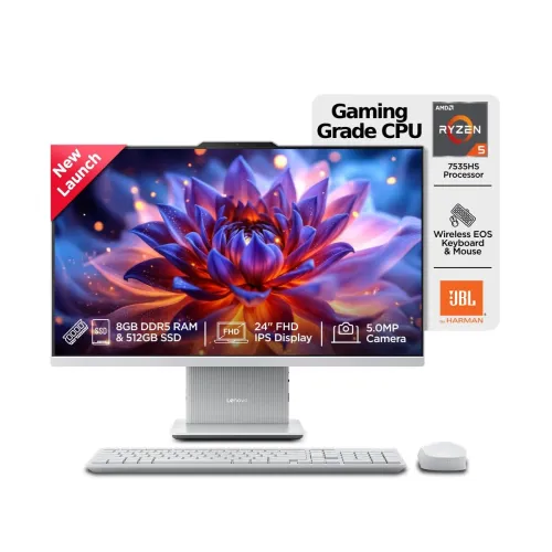 Image of Lenovo IdeaCentre AIO Ryzen 5 7535HS `