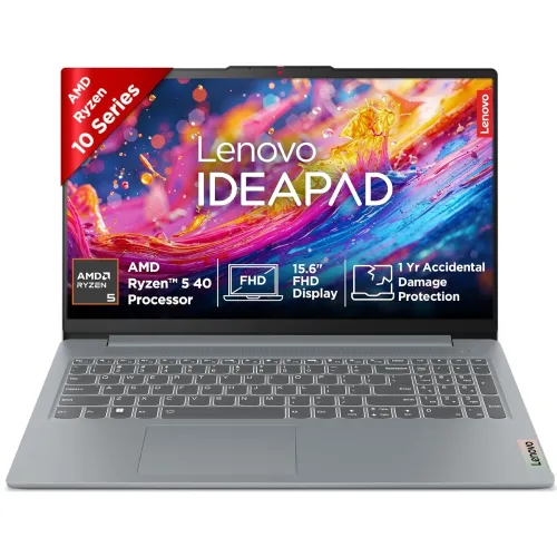 Image of Lenovo IdeaPad Slim 3, AMD Ryzen 5 40, 16GB RAM, 512GB SSD