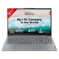 Lenovo IdeaPad Slim 3 Ryzen 7 5825U 15.6 (39.6cm) FHD Thin and Light Laptop