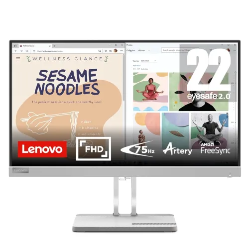 Image of Lenovo L-Series 54.48 cm (21.4inch) Monitor