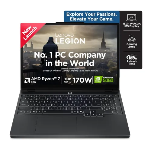Image of Lenovo Legion 5 Ryzen 7 Gaming Laptop, RTX 5060
