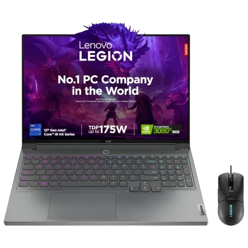 Image of Lenovo Legion 7 Windows, Intel Core I9-12900Hx 16\' (40.64Cm) Qhd IPS 165Hz 500Nits Gaming Laptop (32GB/1Tb SSD/Win/Mso/