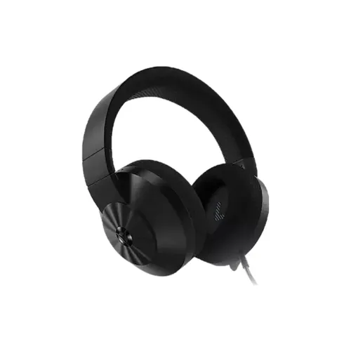 Image of Lenovo Legion H200 Wired On Ear Headphones with Mic Black