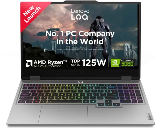Image of Lenovo LOQ 2025 AMD Ryzen 7 Octa Core 250