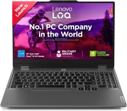 Lenovo LOQ Intel Core i5 12th Gen 12450HX - (12 GB/512 GB SSD/ Windows 11 Home/ 4 GB Graphics/ NVIDIA GeForce RTX 2050) 