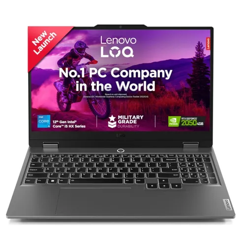 Image of Lenovo LOQ i5 RTX 2050 Laptop (12GB RAM / 512GB SSD)