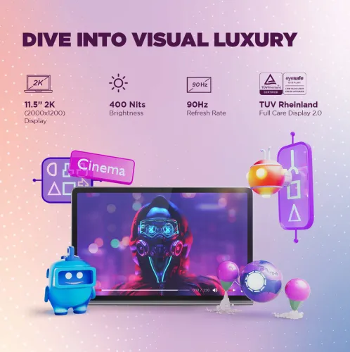 Image of Lenovo Tab Plus 11.5" 8GB+256GB Tablet