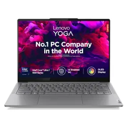 Lenovo Yoga Slim 7 Intel Core Ultra 7 155H AI PC 14\(35.5cm) WUXGA-OLED 400Nits Laptop (16GB/512GB SSD/60Hz/100% DCI-P3