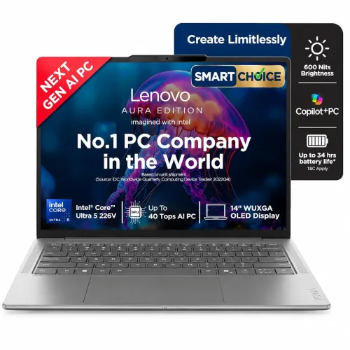 Image of Lenovo Yoga Slim 7 Smartchoice Aura Edition Intel Evo Core Ultra 5 226V