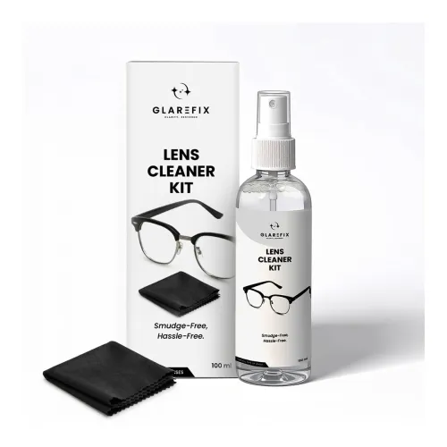 Image of Lens Cleaner Kit – 100ml Streak-Free Spray + Microfiber Cloth 