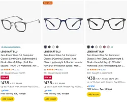 LENSKART BLU Computer Glasses Upto 87% Discount 