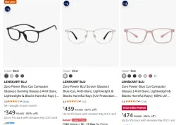 LENSKART BLU Fashion at minimum 80% Discount
