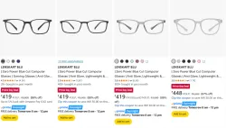 LENSKART BLU Glasses at minimum 80% Discount