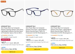 LENSKART BLU Glasses Upto 88% Discount
