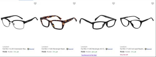 Image of Lenskart Frames Starting @ ₹399