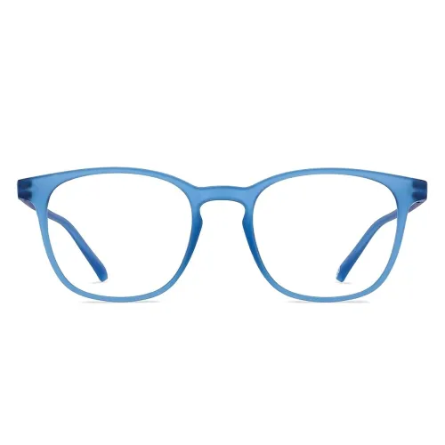 Image of Lenskart HUSTLR Zero Power Bluecut & Antiglare Computer Eyeglasses | Full Rim Square | As Seen On Shark Tank | Peyush Ba