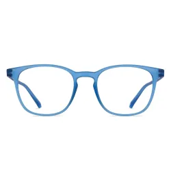 Lenskart HUSTLR Zero Power Bluecut & Antiglare Computer Eyeglasses | Full Rim Square | As Seen On Shark Tank | Peyush Ba