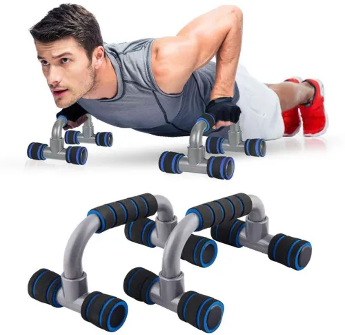 Image of Leosportz Push Up Bar Home Gym Exercise Fitness Equipment Push-up...more