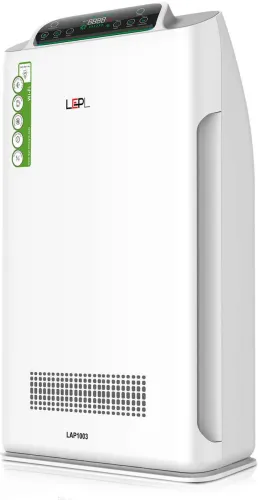 Image of LEPL Ignite LAP1003 with 7 Stage Filter, Cold Catalyst, HEPA, UV, WIFI, Child lock Portable Room Air Purifier (White)