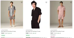 Leriya Fashion Mens Night Suits at minimum 74% Discount