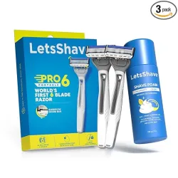 LetsShave Pro 6 Portable Shaving Trial Kit