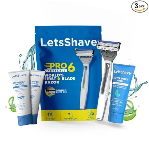 Image of LetsShave Pro 6 Portable Starter Kit for Men 