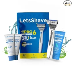 LetsShave Pro 6 Portable Starter Kit for Men