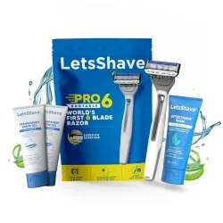 LetsShave Pro 6 Portable Starter Kit for Men