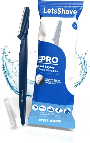 Image of LetsShave Pro Styler Reusable Beard Razor, Men