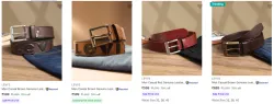 Levi S Belts At Minimum 70% Discount