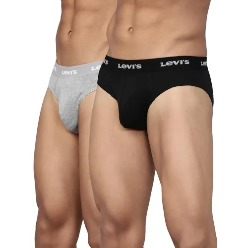Image of Levi's 002 Classic Brief for Men 100% Pure Cotton 