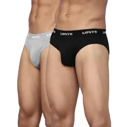 Levis 002 Classic Brief for Men 100% Pure Cotton 