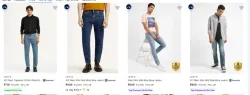 LEVIS Bottomwear at minimum 76% Discount