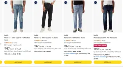 Levis Jeans Minimum 70% Discount