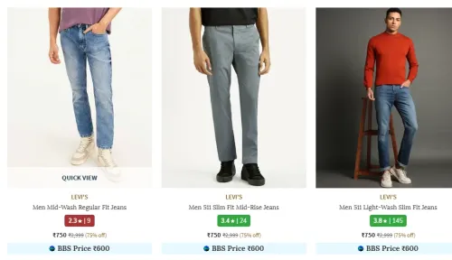 Image of Levi's Men Jeans starting @ 600