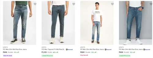 Image of Levi's Men Jeans up to 70% Discount