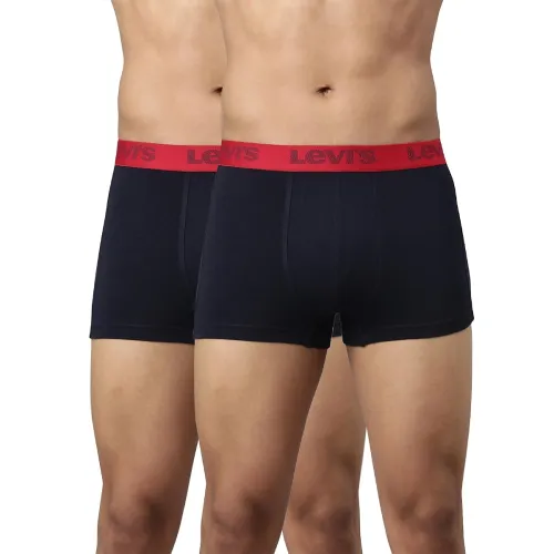 Image of Levi's Men's Cotton Stretch Trunk Underwear Pack of 2