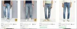 LEVIS Mens Jeans at minimum 76% Discount