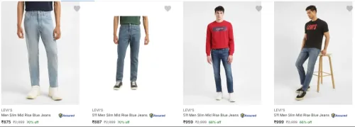 Image of Levi's Men's Jeans up to 70% Discount