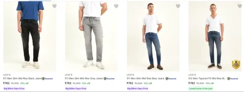 Image of LEVI'S Men's Jeans upto 73% Discount