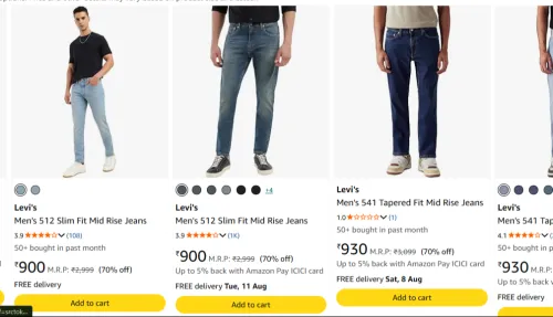 Image of Levi's Men's Jeans Upto 70% OFF