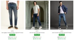 LEVIS MENS JEANS @ UPTO 75% OFF