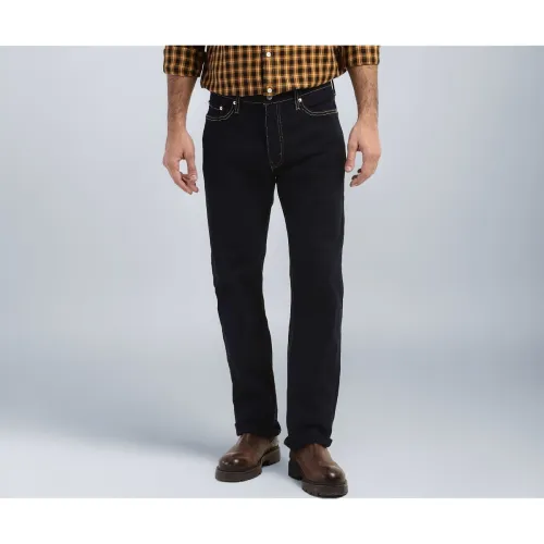 Image of Levi's Men's Slim Fit Mid Rise 513 Slim Straight Fit Jeans
