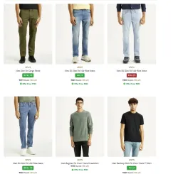 Levis Mens Clothing up to 75% Discount