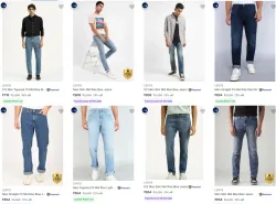 LEVIS Mens Jeans at minimum 75% Discount