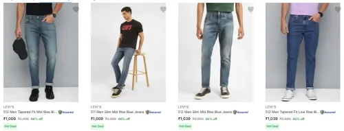 Image of Levi'S Mens Jeans Upto 66% Off