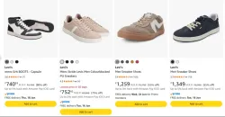 Levis Mens Sneakers Upto 80% Discount 