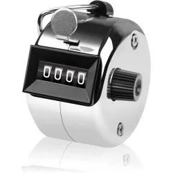 Levin 4-Digit Metal Tally Counter Clicker Durable
