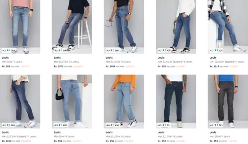 Image of Levis Jeans @ Flat 71% off